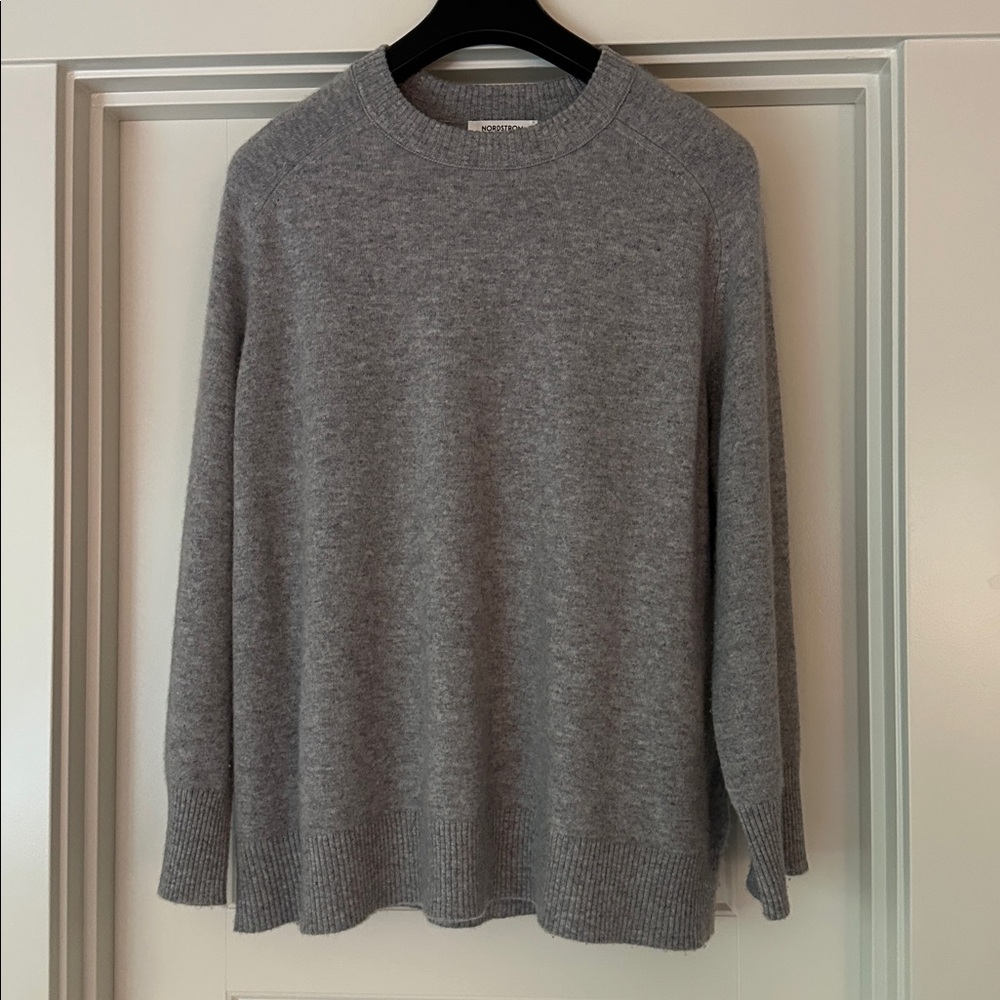 Nordstrom Cashmere Sweater in Gray